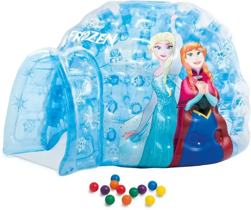 Versand Am Gleichen Tag INTEX Aufblasbares Spielhaus, Igloo Frozen 185 x 157 x 106 cm 48670