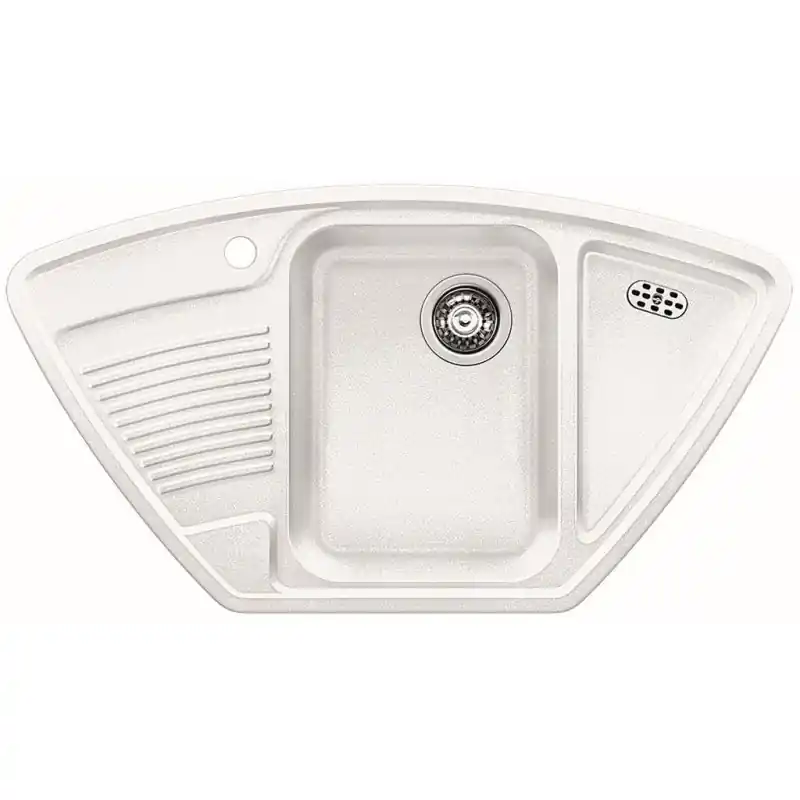 Bestpreis BLANCO Classic 9 E Granitspüle ohne Exzenter weiß 521340