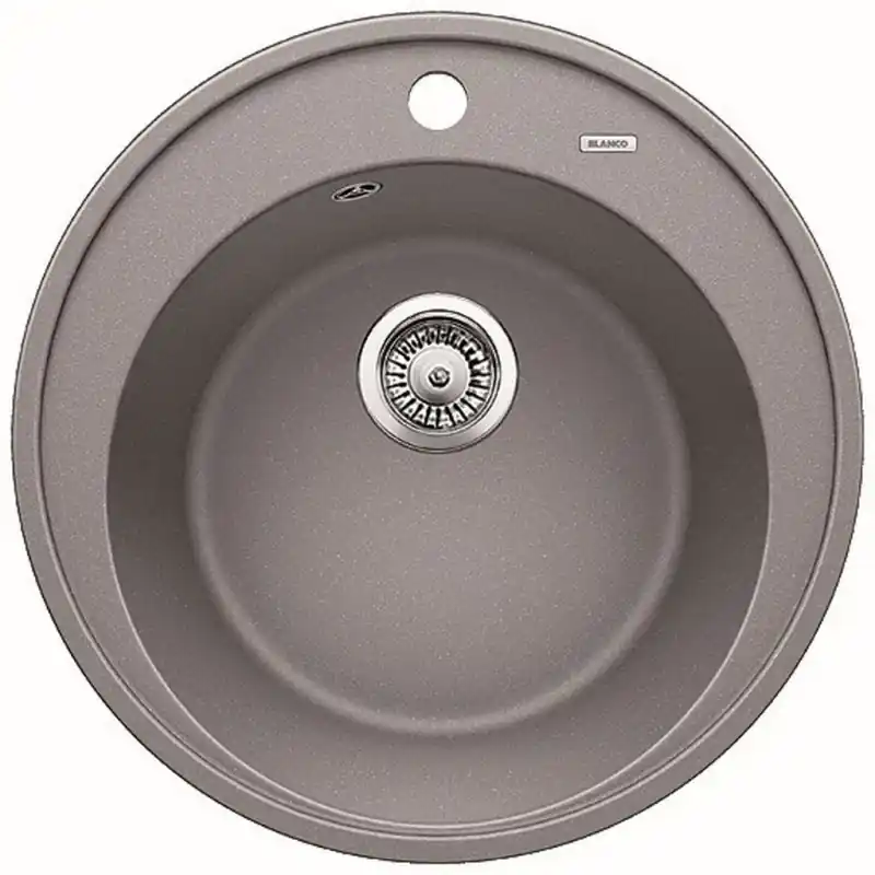 Schnäppchen BLANCO Riona 45 Granitspüle ohne Exzenter aluminium 521397