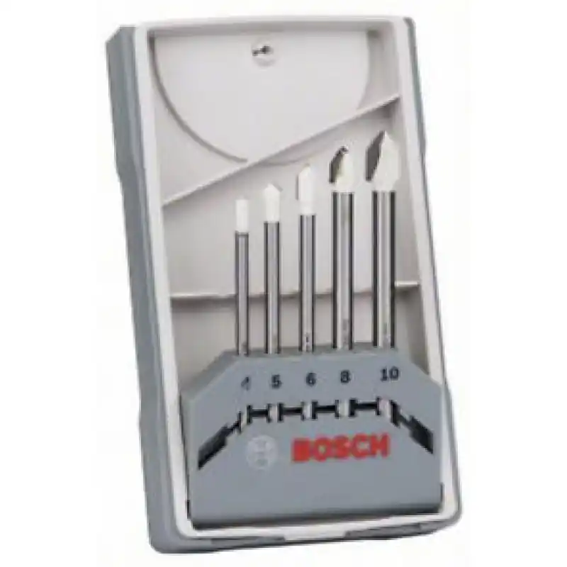 Geprüft BOSCH CYL 9 Ceramic Fliesenbohrer-Set 5tlg. 2608587169