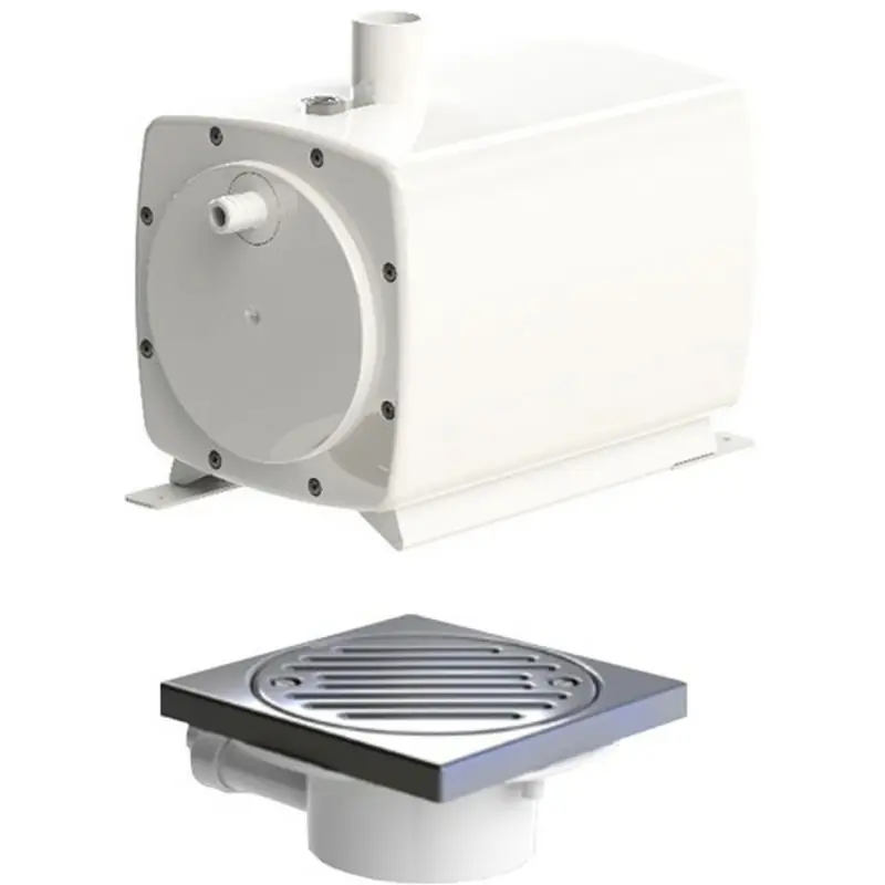 SANIBROY Sanifloor® Duschablauf-System mit Sensor und Absaugpumpe, FLOOR1 Sichere Zahlung