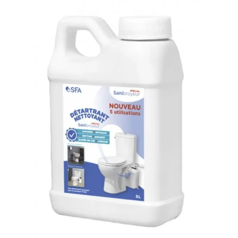 SFA SANIBROY ENTKALKER Reiniger und Kalkentferner für Pumpen 5 l X2910N5 Heißes Angebot