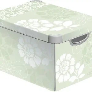CURVER ROMANCE L Dekorative Aufbewahrungsbox 39,5 x 29,5 x 25 cm 04711-D64 Mega-Angebot