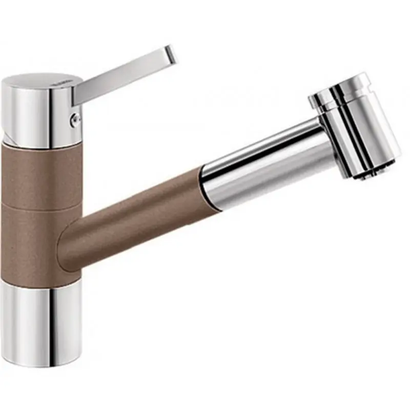 Schnäppchen BLANCO Tivo-S Küchenarmatur Silgranit®-look muskat/chrom 521709