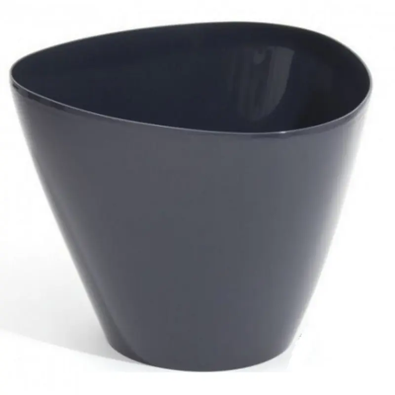 Jetzt Kaufen PROSPERPLAST Blumentopf Dreieck Serie COUBI 10 l graphit glänzend DTG320