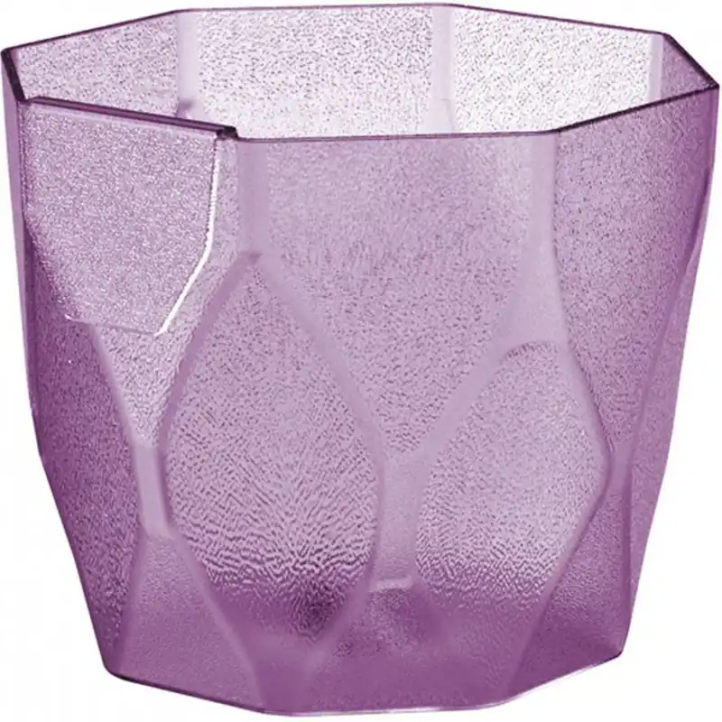 Billig Blumentopf ROCKA H 10 cm, violett DROC125P