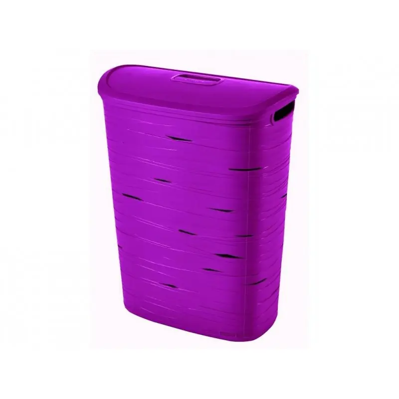 CURVER Wäschebox RIBBON 46 x 27 x 59 cm, 49 l, violett 00746-437 Wochenendangebot
