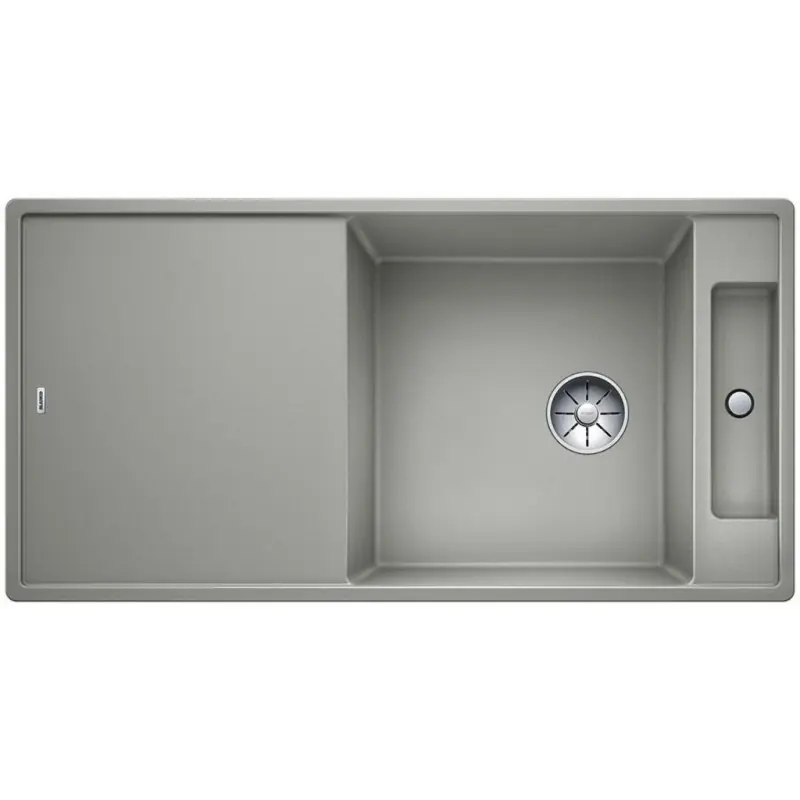 Sofort Bestellen BLANCO Axia III XL 6 S Granitspüle ohne Exzenter perlgrau 522182