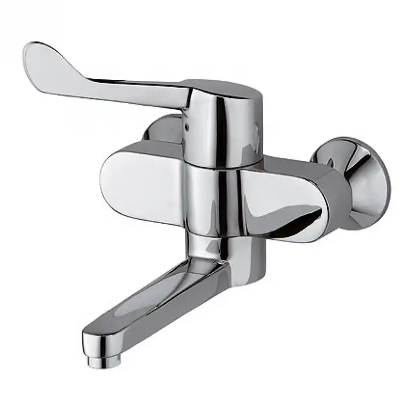 Abverkauf KLUDI Medi Care Wand-Einhebel-Waschtischmischer mit Klinic-Armhebel 349200524