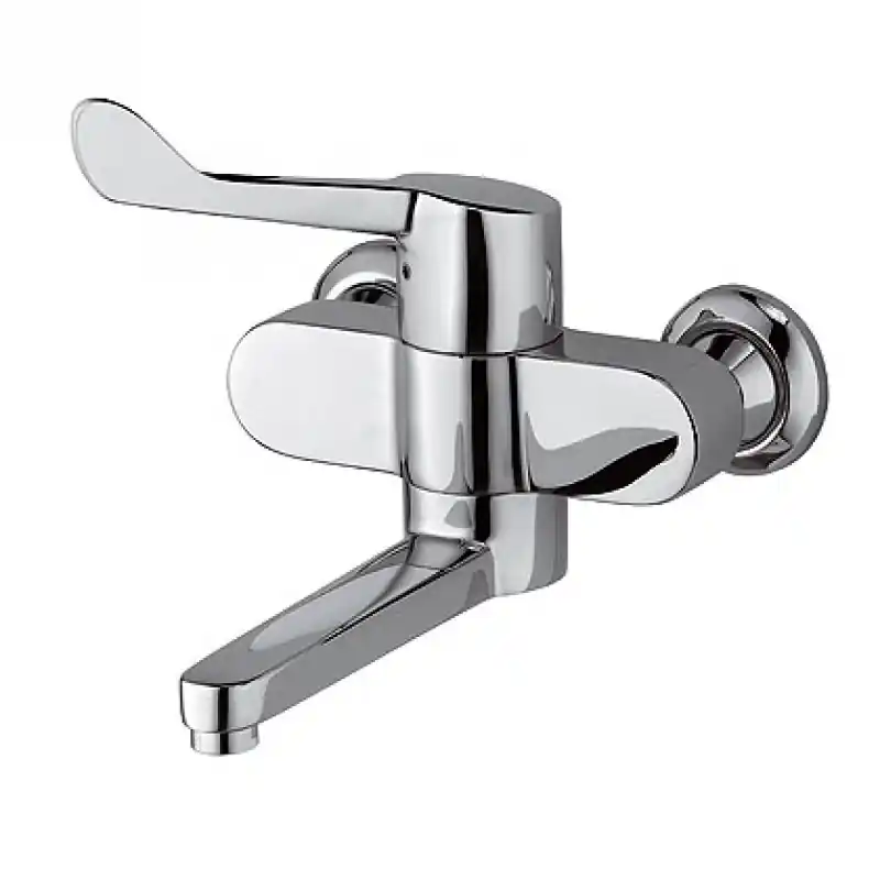 KLUDI Medi Care Wand-Einhebel-Waschtischmischer mit Klinic-Armhebel 349210524 Knallerangebot
