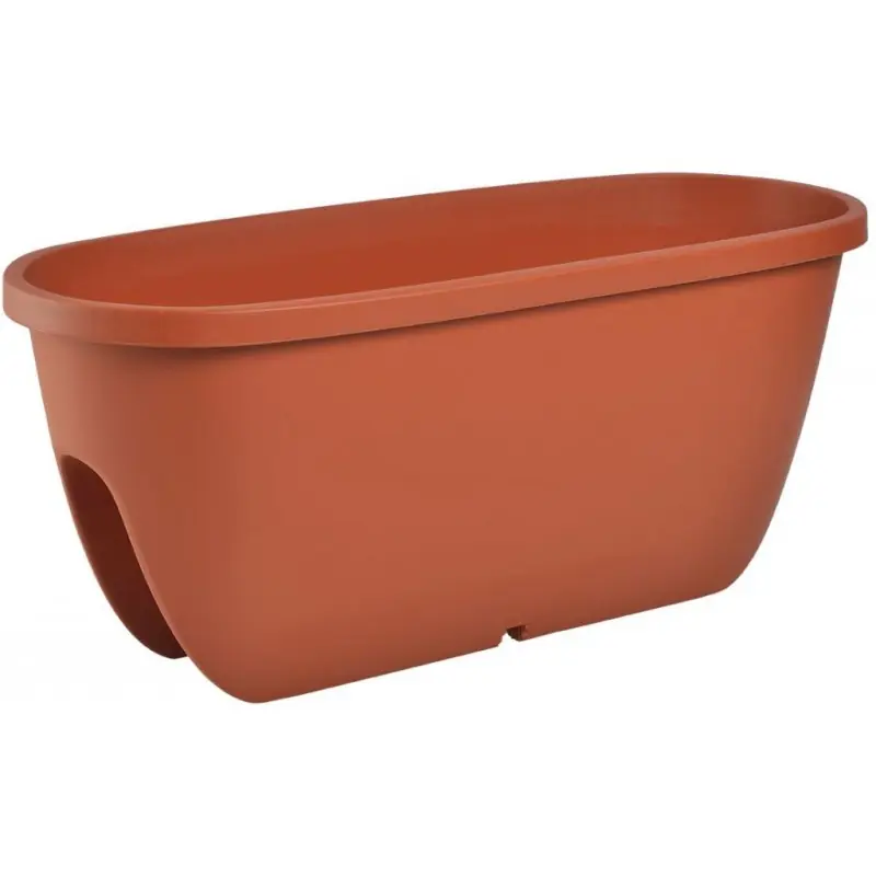 Nur Heute PLASTKON Geländerkasten Balconia Ovi 60 cm terrakotta
