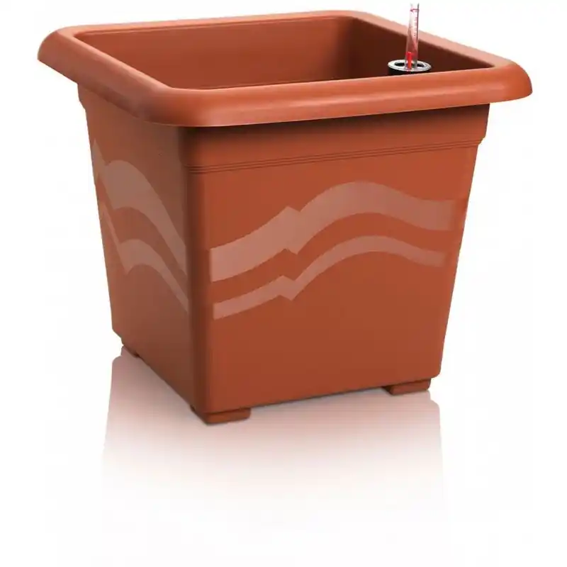 PLASTKON Bewässerungssystem Blumentopf Quattro Aqua Pro 30 cm terrakotta Markenware