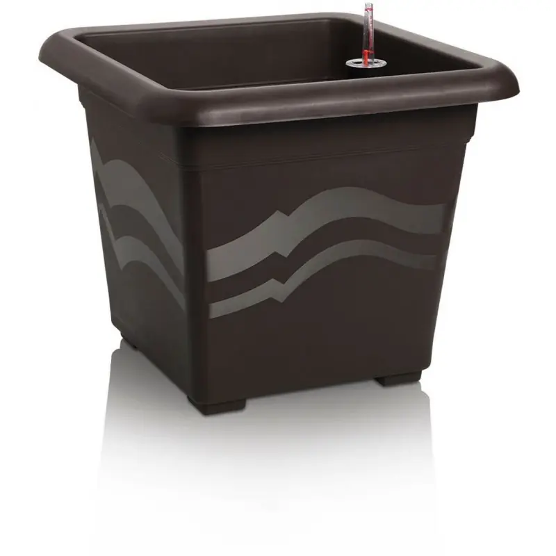Preisknaller PLASTKON Bewässerungssystem Blumentopf Quattro Aqua Pro 30 cm braun