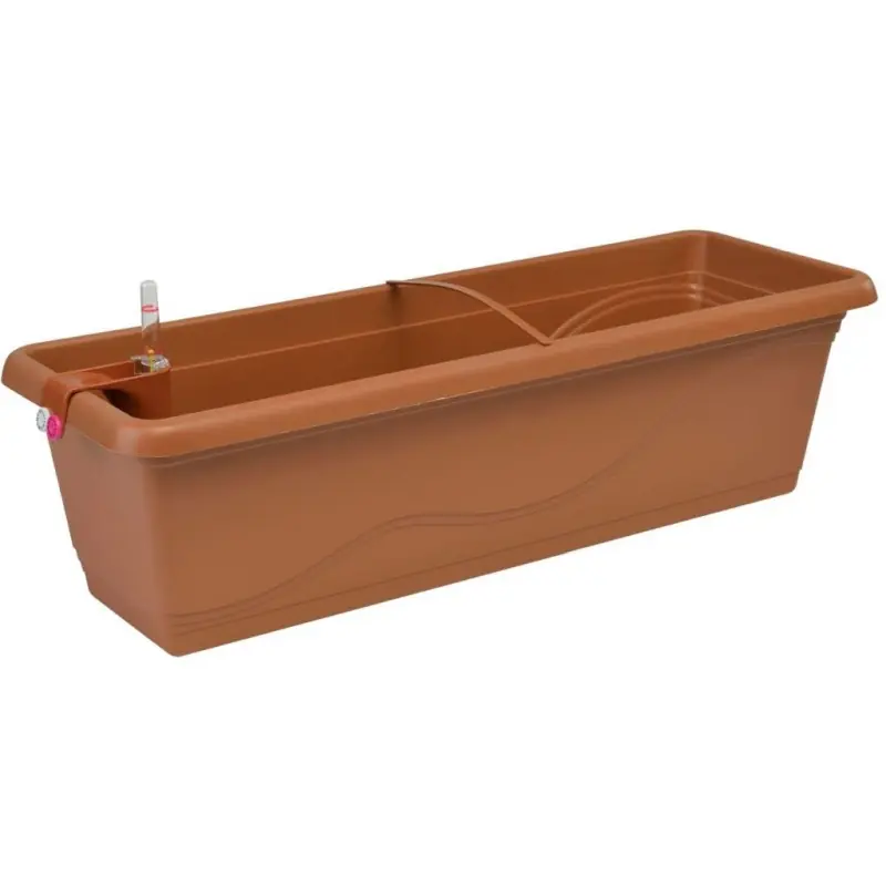 Finale Aktion PLASTKON Bewässerungssystem Blumenkasten Smart System Extra Line 40 cm terrakotta