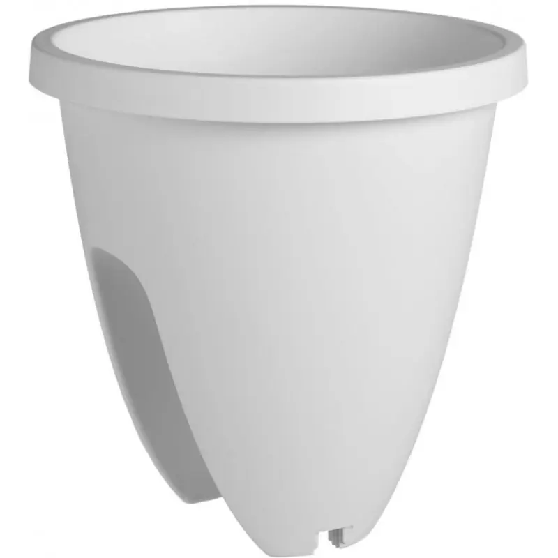 PLASTKON Geländerkasten Balconia Ovi 26 cm weiß Geprüft