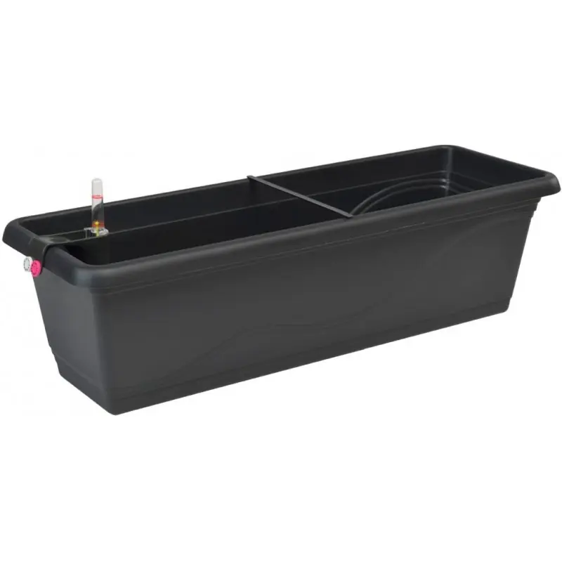 PLASTKON Bewässerungssystem Blumenkasten Smart System Extra Line 60 cm anthrazit Echt