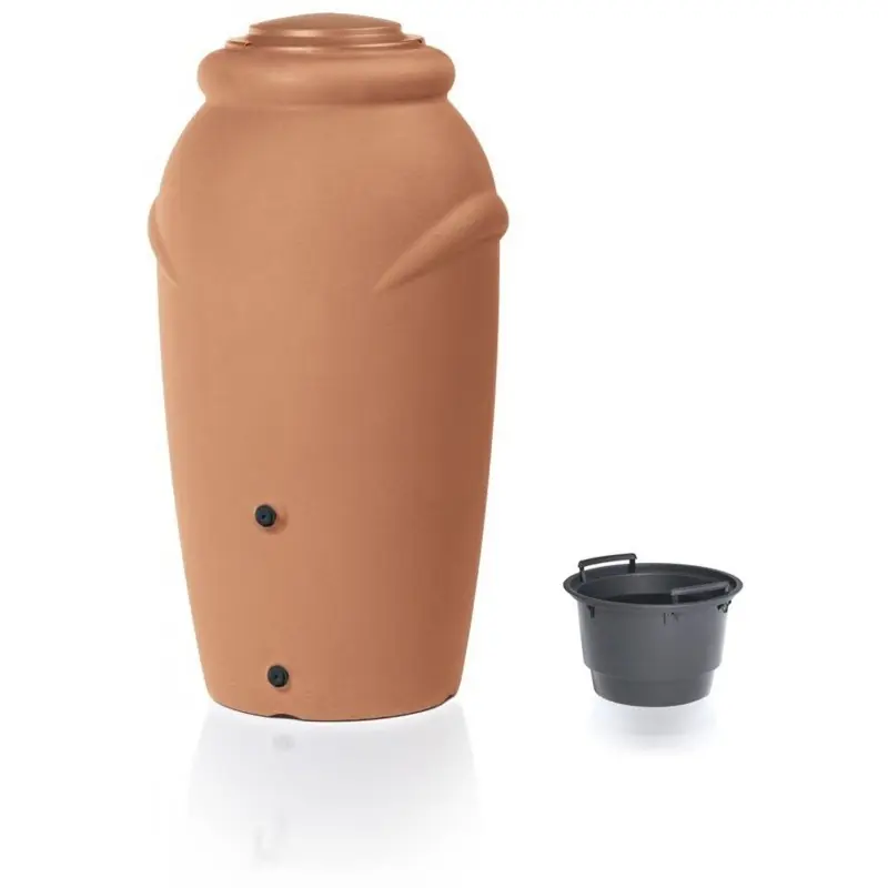 Prosperplast AQUACAN BABY Regenwassertonne 210 L terrakotta ICAN210-R736 Versand Am Gleichen Tag