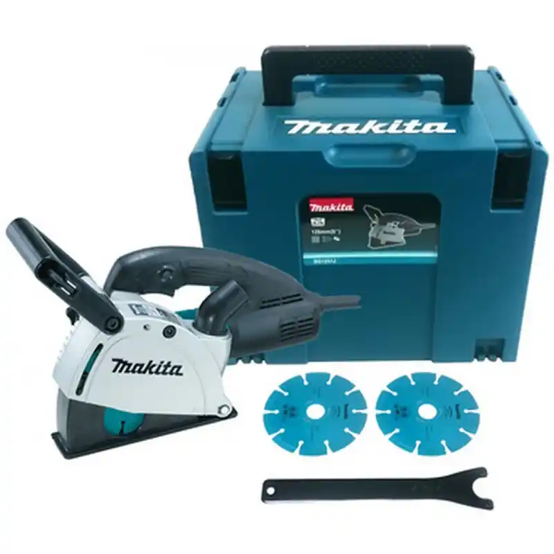 Neue Kollektion Makita SG1251J Mauernutfräse (125mm/1400W) Makpac