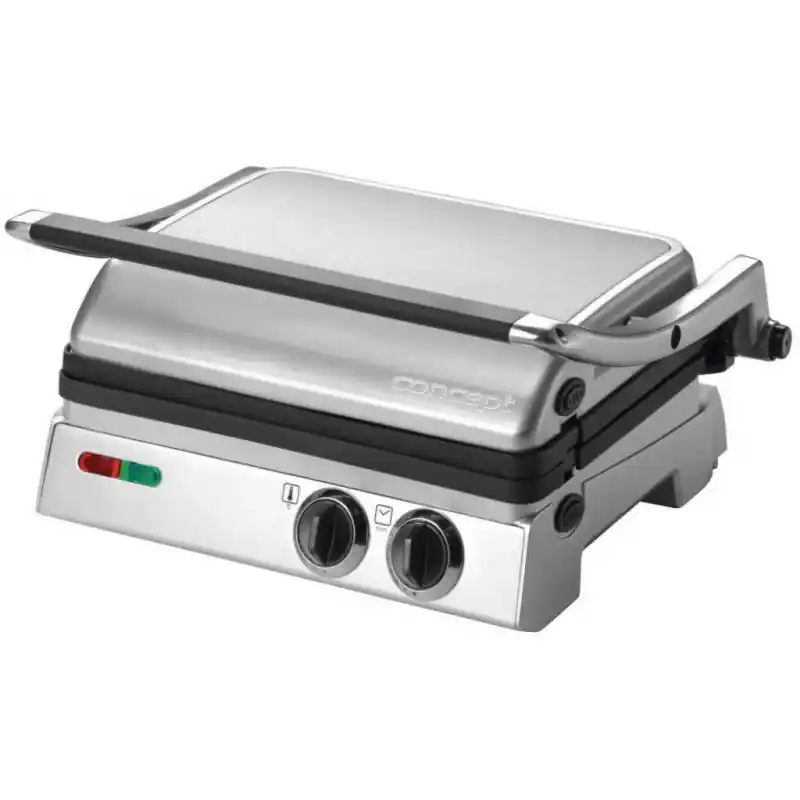 Neue Ware CONCEPT GE-3000 Elektrischer Kontaktgrill Panini 4 in 1 Premium Line, 2000W
