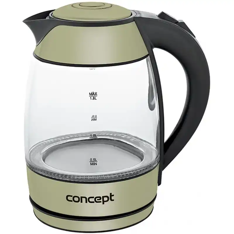 CONCEPT RK-4051 Wasserkocher, 1,8 LITER CHAMPAGNE rk4052 Preisknaller
