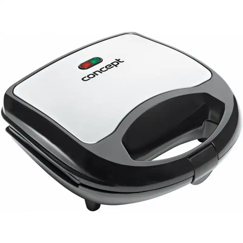 Solange Der Vorrat Reicht CONCEPT SV-3030 Sandwich-Toaster mit dreieckigen Platten, Edelstahl, 700W sv3030