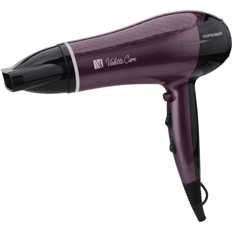 CONCEPT VV-5730 Ionen-Haartrockner VIOLETTE CARE, cool shock, trendy lila vv5730 Mega-Angebot
