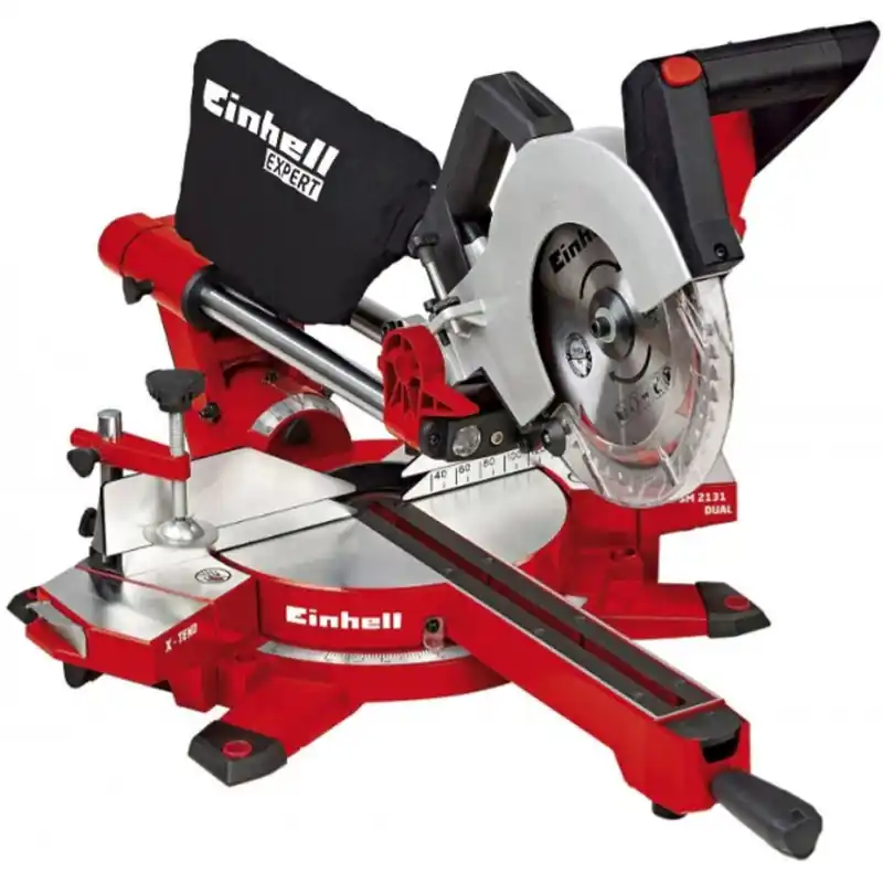 Rabatt Einhell TE-SM 2131 Dual Zug-Kapp-Gehrungssäge (1600W/250mm) 4300850