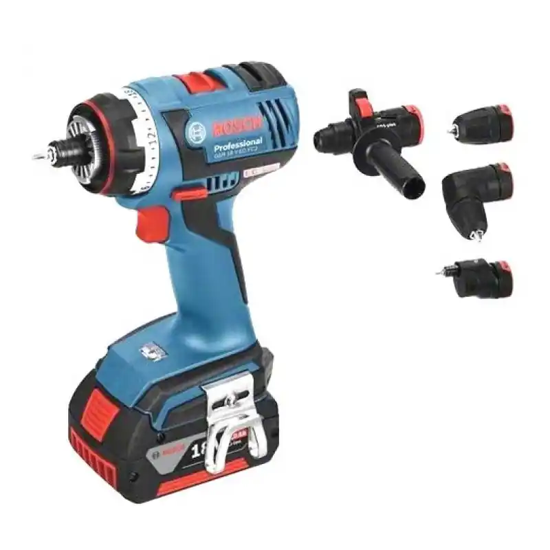 BOSCH Akku-Bohrschrauber GSR 18 V-EC FC2, + 2 x 4,0 Ah Li-Ion Akku, L-BOXX 0615990H8V Billig