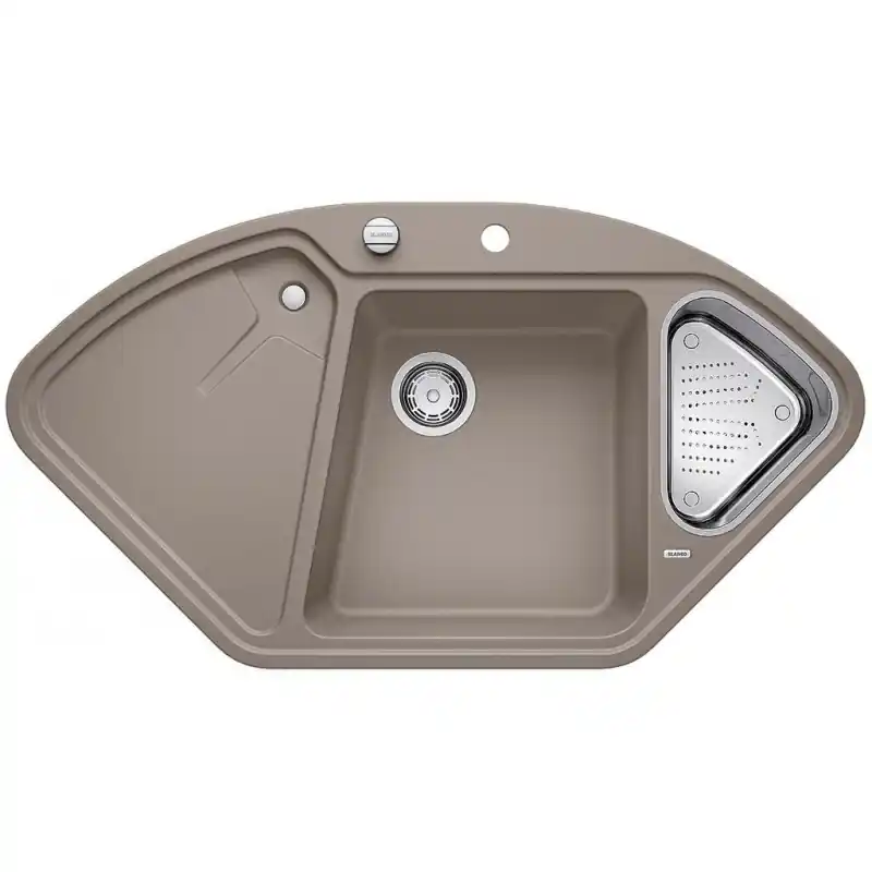 BLANCO BLANCODELTA II Granitspüle, tartufo 521259 Begrenztes Angebot