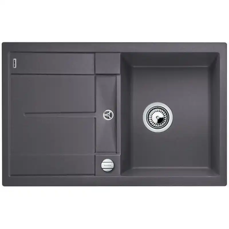 BLANCO Metra 45 S-F SILGRANIT, Granitspüle felsgrau 519086 Begrenztes Angebot