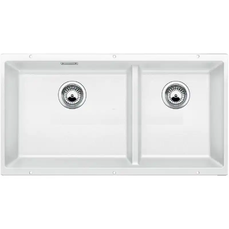 Knallerangebot BLANCO SUBLINE 480/320-U SILGRANIT Spüle Silgranit m.Ablauffernbed. weiß 519478