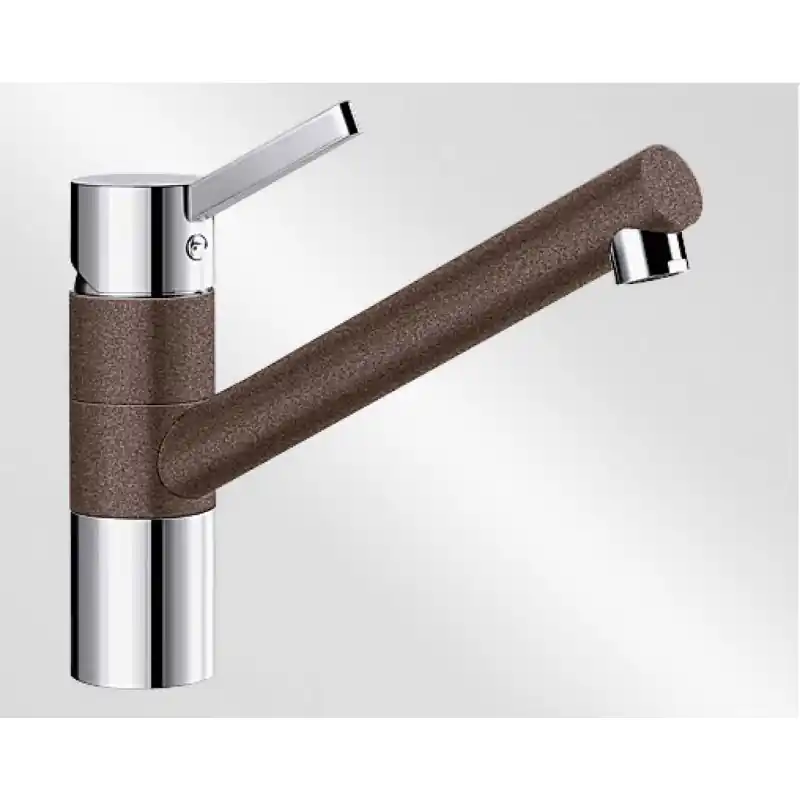 Sonderangebot BLANCO TIVO Einhebelmischer Niederdruck SILGRANIT®-Look cafe/chrom 518422