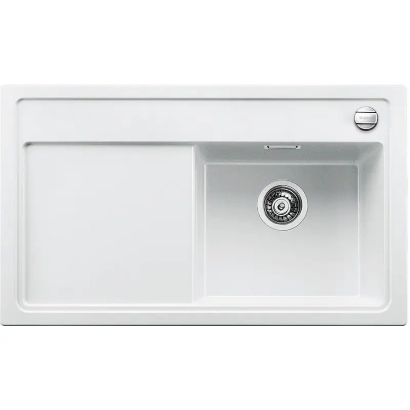 BLANCO ZENAR 45 S-F Granitspüle, weiß Becken rechts 519335 Highlight