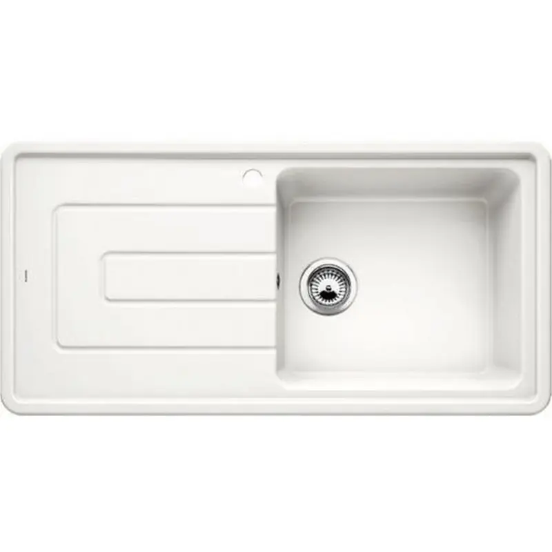 Meistverkauft BLANCO TOLON XL 6 S Keramik PuraPlus, Becken rechts, kristallweiß glänzend 520426