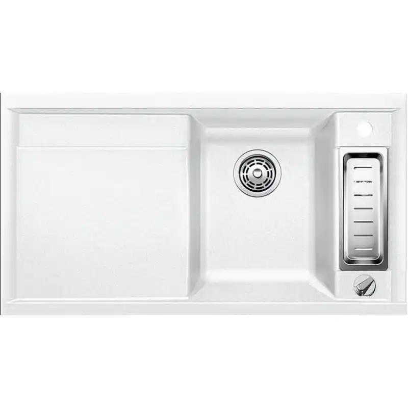 BLANCO Axia II 5 S-F SILGRANIT, Granitspüle weiß 517650 Sofort Bestellen