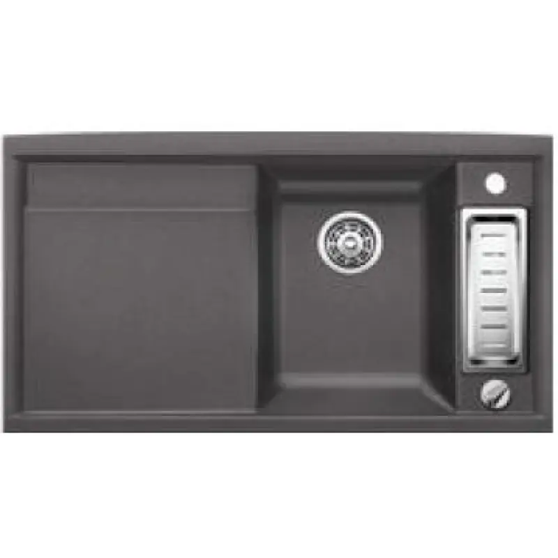 BLANCO AXIA II 5 S SILGRANIT Granitspüle, Becken rechts, felsgrau 518826 Saisonangebot