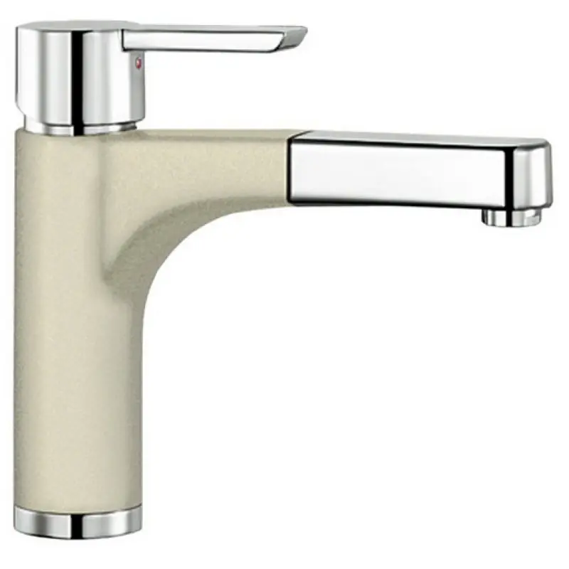 BLANCO PYLOS-S SILGRANIT-look Einhebelmischer Hochdruck jasmin/chrom 512972 Abverkauf
