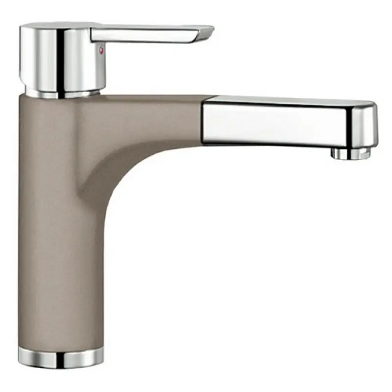 Preiswert BLANCO PYLOS-S SILGRANIT-look Einhebelmischer Hochdruck cafe/chrom 517628