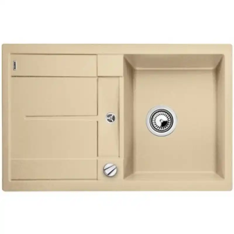 Top-Angebot BLANCO METRA 45 S Compact Silgranit Spüle champagner o. Fernbedienung 519567