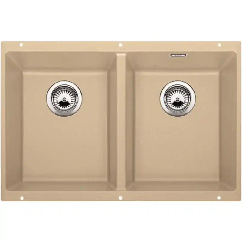 Angebot BLANCO Subline 350/350-U Granitspüle mit Ablauffernbed., champagner 516289