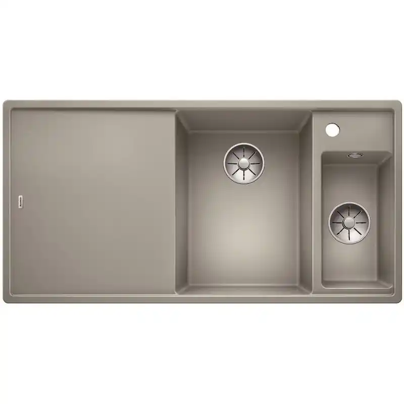BLANCO AXIA III 6 S SILGRANIT, Grantispüle,Becken rechts, perlgrau 522140 Highlight