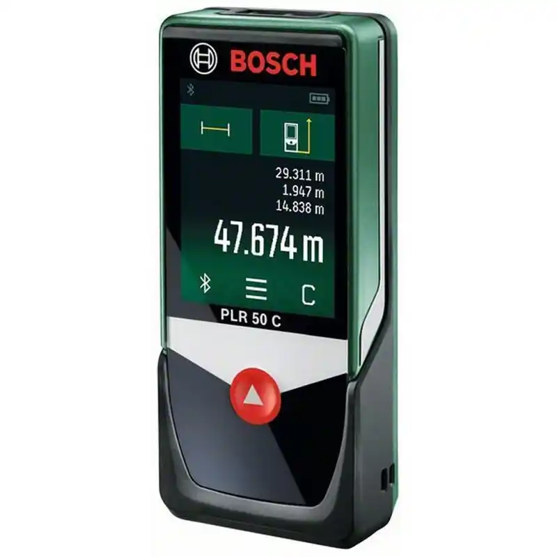 Solange Der Vorrat Reicht BOSCH PLR 50 C Digitaler Laser-Entfernungsmesser 0603672221