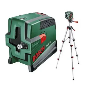 Wochenendangebot BOSCH PCL 20 Kreuzlinien-Laser mit Lotfunktion+Stativ