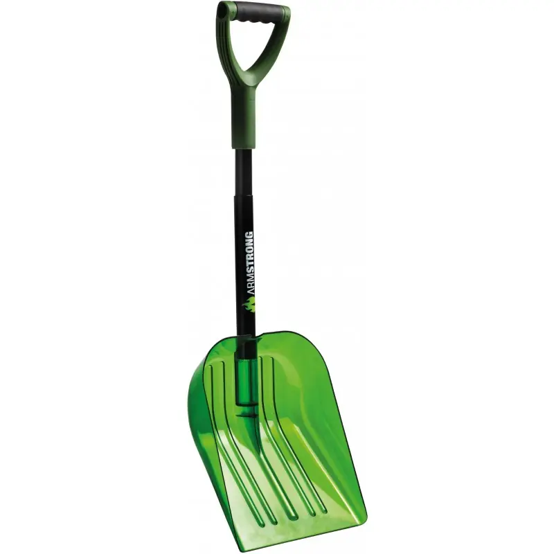 Saisonangebot ARMSTRONG Schneeschaufel Teleskopisch transparent/grün