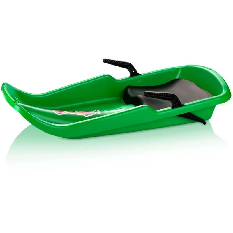 Neuheit PLASTKON Rennrodel Cyclone grün 41106121