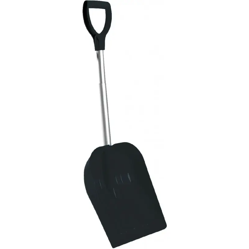 Ausverkauf PLASTKON Schneeschaufel 27 cm ALU Teleskopisch, schwarz