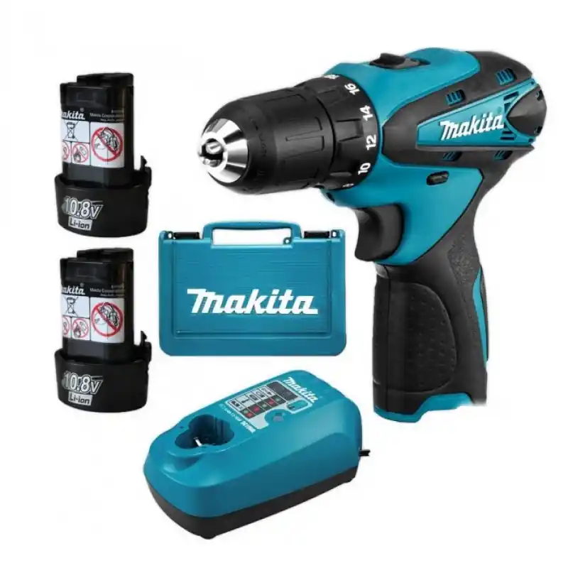 Makita DF330DWE Akku-Schrauber Li-ion ( 10,8V/2x1,3Ah) koffer Direktkauf