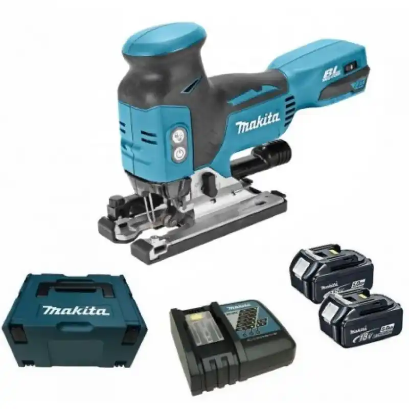 Makita DJV181RTJ Akku-Pendelhubstichsäge Li-ion LXT (2x18V/5, 0Ah) Makpac Geprüft