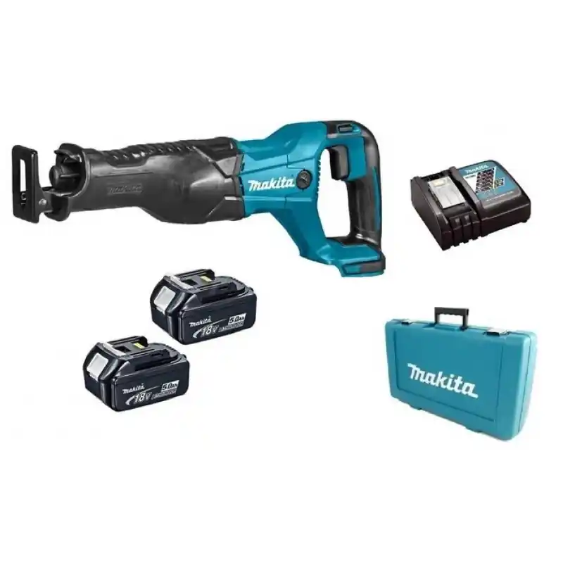 Neuheit Makita DJR186RTE Akku-Reciprosäge Li-ion LXT (2x5,0Ah/18V) Koffer
