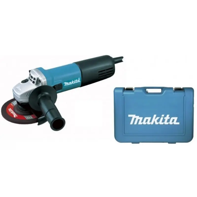 Makita 9558HNRK Winkelschleifer 125mm, 840W, Koffer Sichere Zahlung